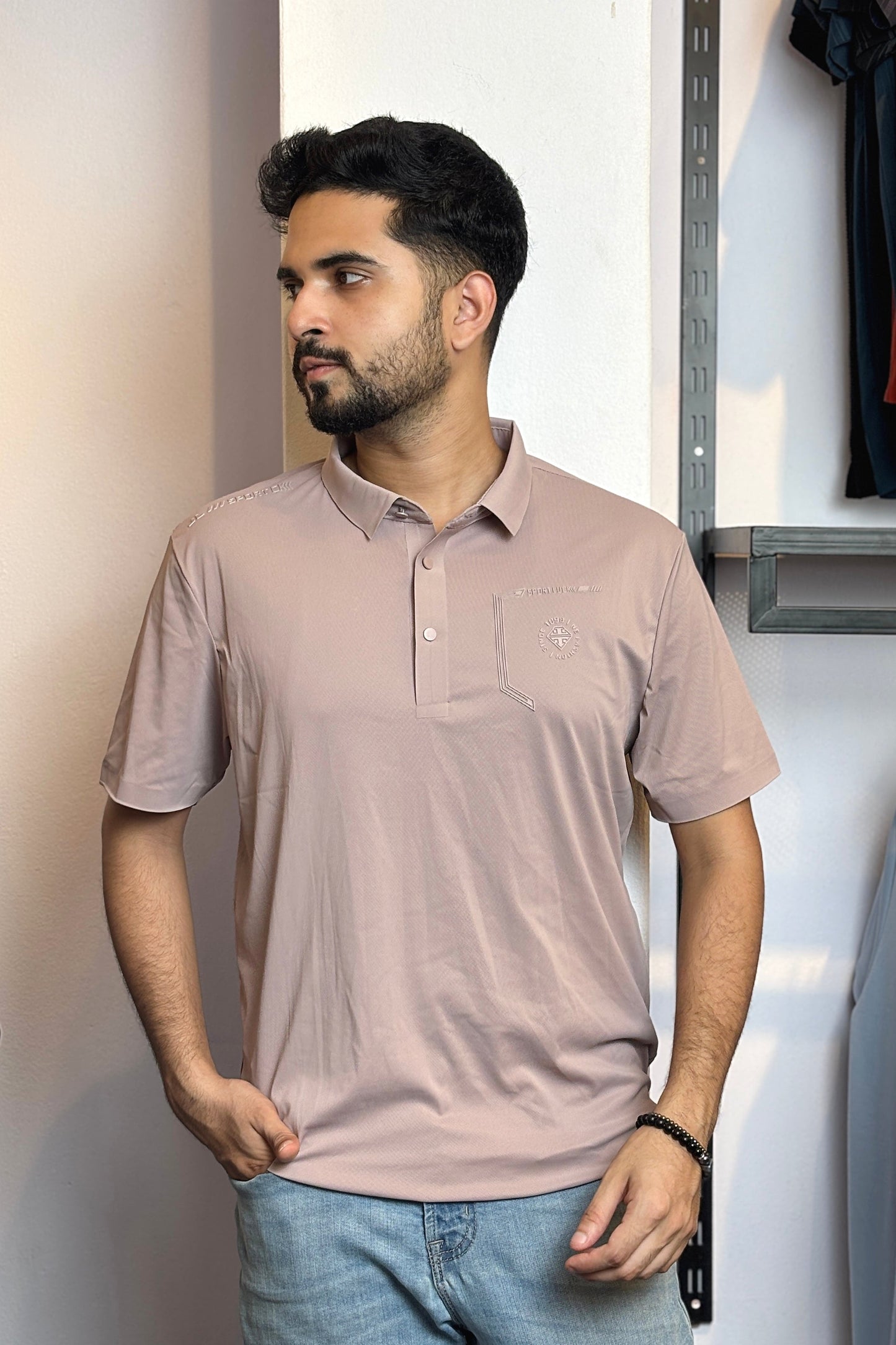 Levender Colour Polo T-Shirt |SLP