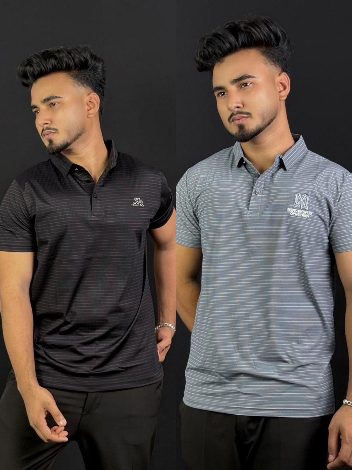 Black+Ash Polo T-Shirt|CVR