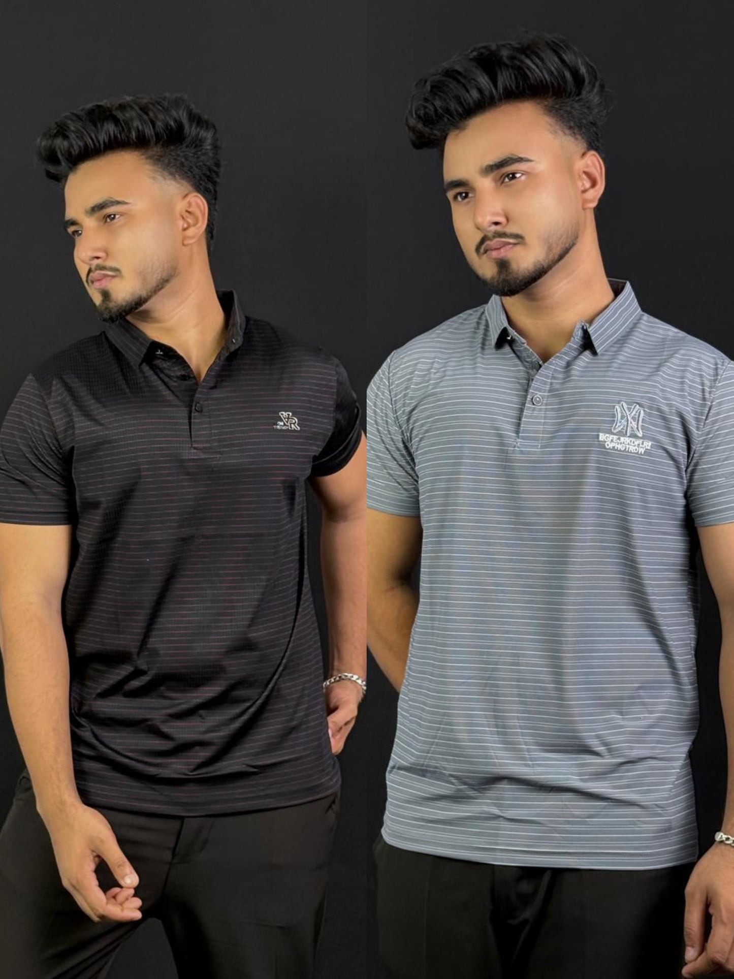 Black+Ash Polo T-Shirt|CVR