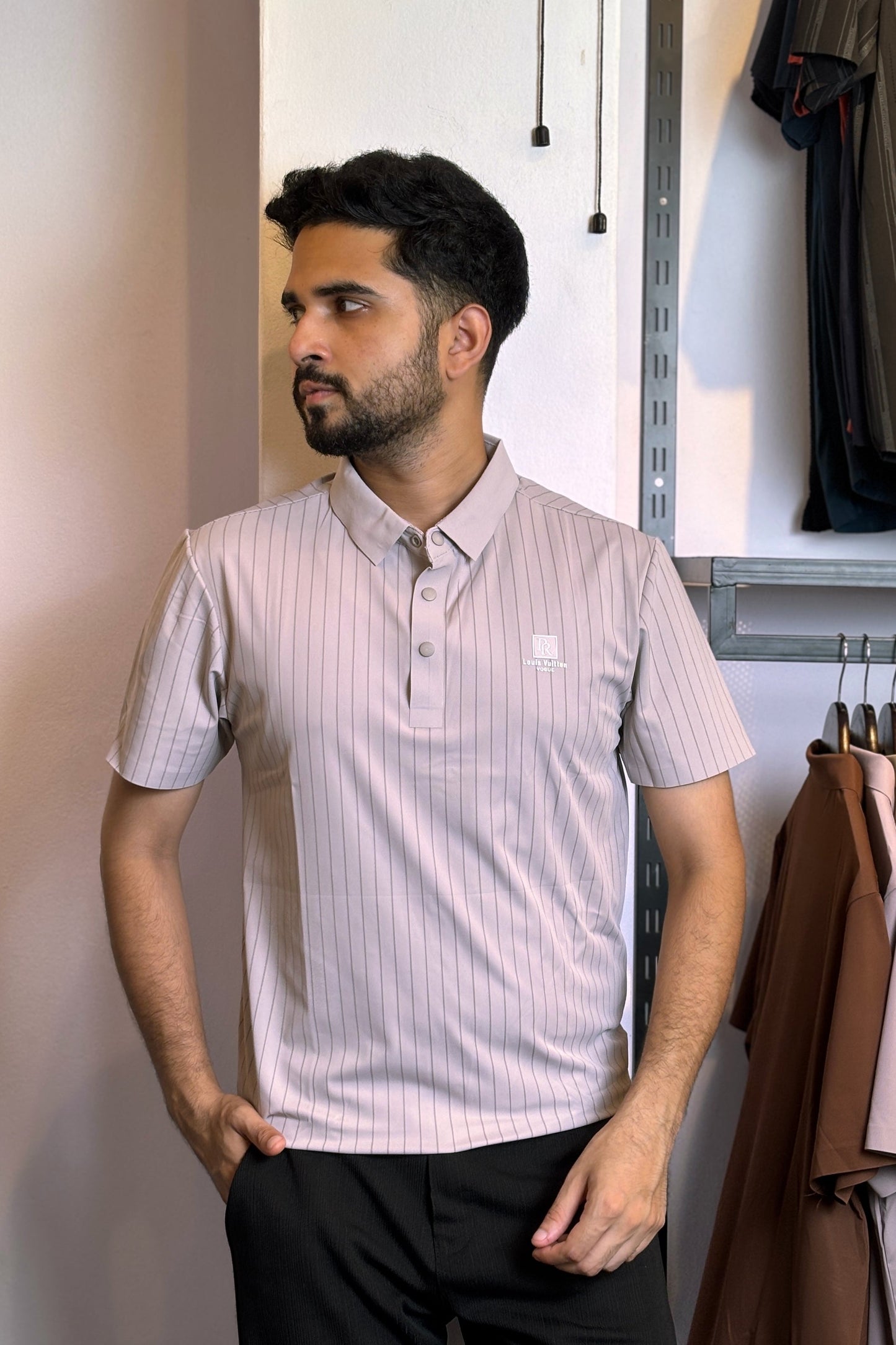 Light Purple Colour Polo T-Shirt |LSP