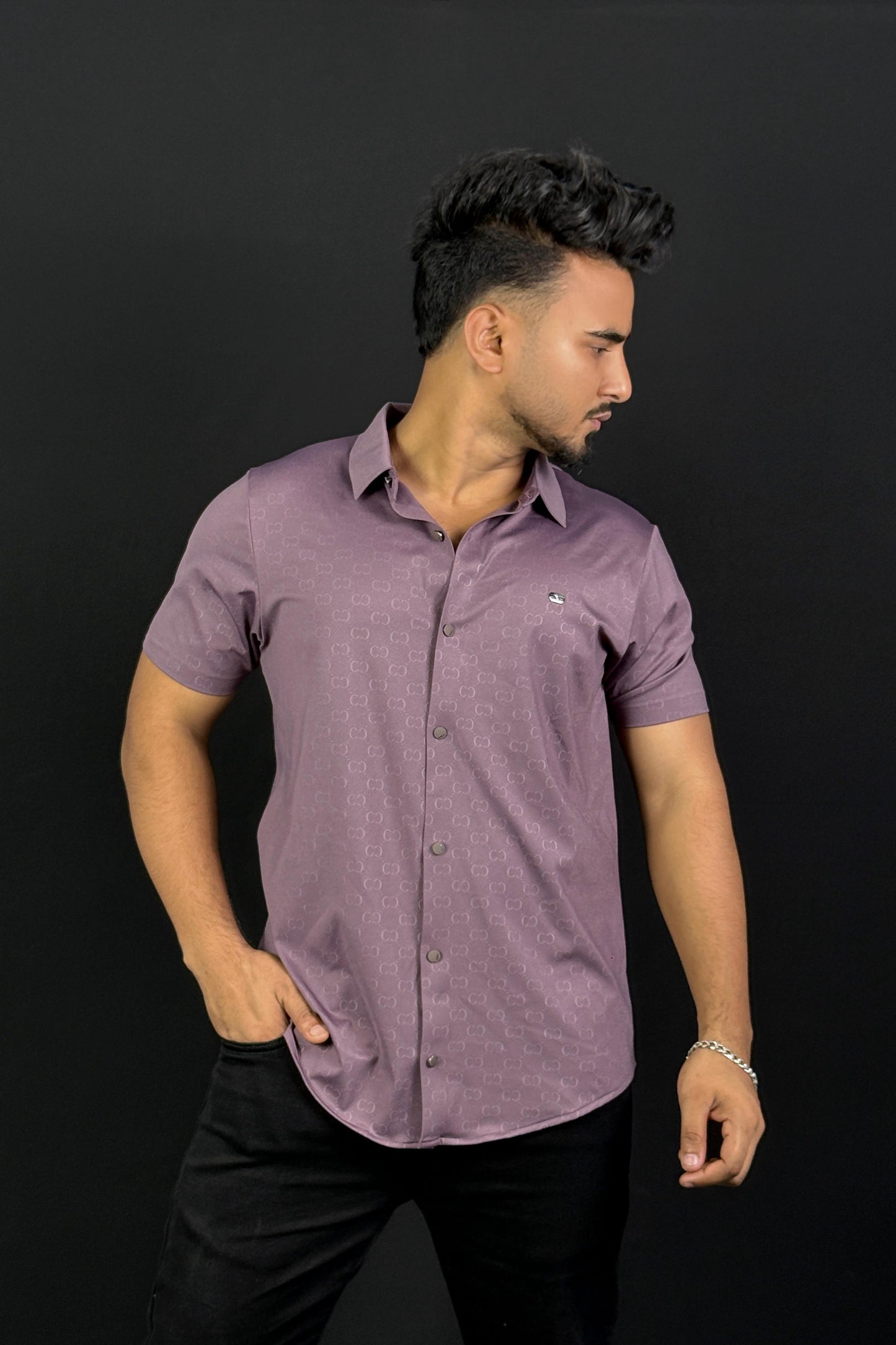 Onion Colour Half Slevee Shirt |Dotch
