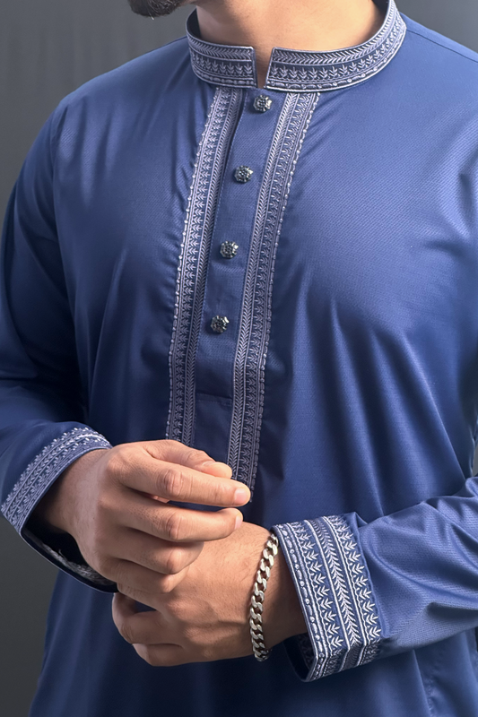 Nevy Blue Colour Premium Panjabi | LP