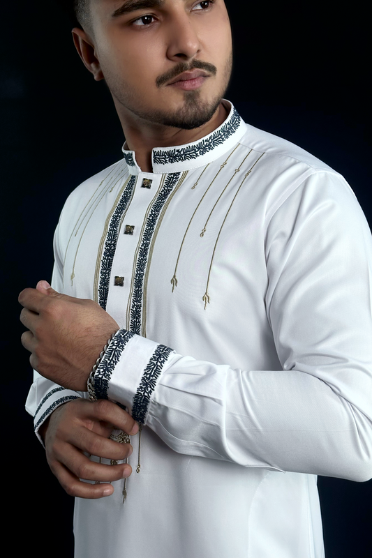 White Colour Premium Panjabi |NG