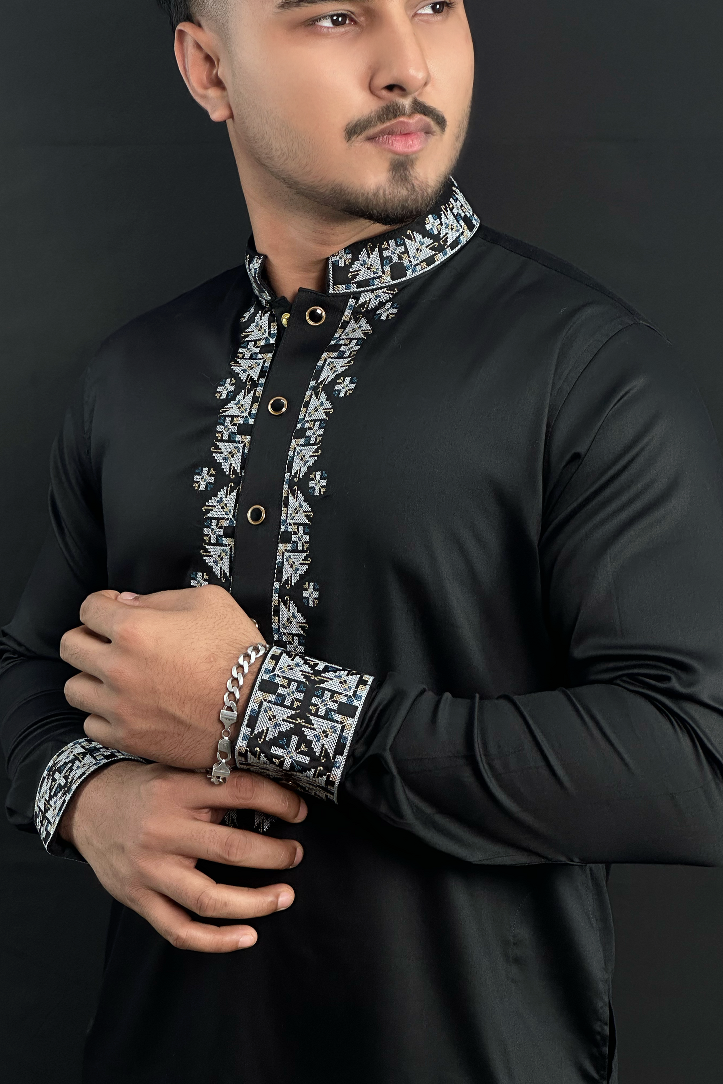 Black Premium Panjabi |WBG