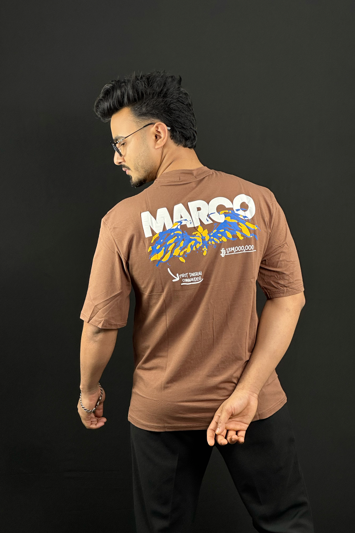 Chocolate Colour T-Shirt |Marco