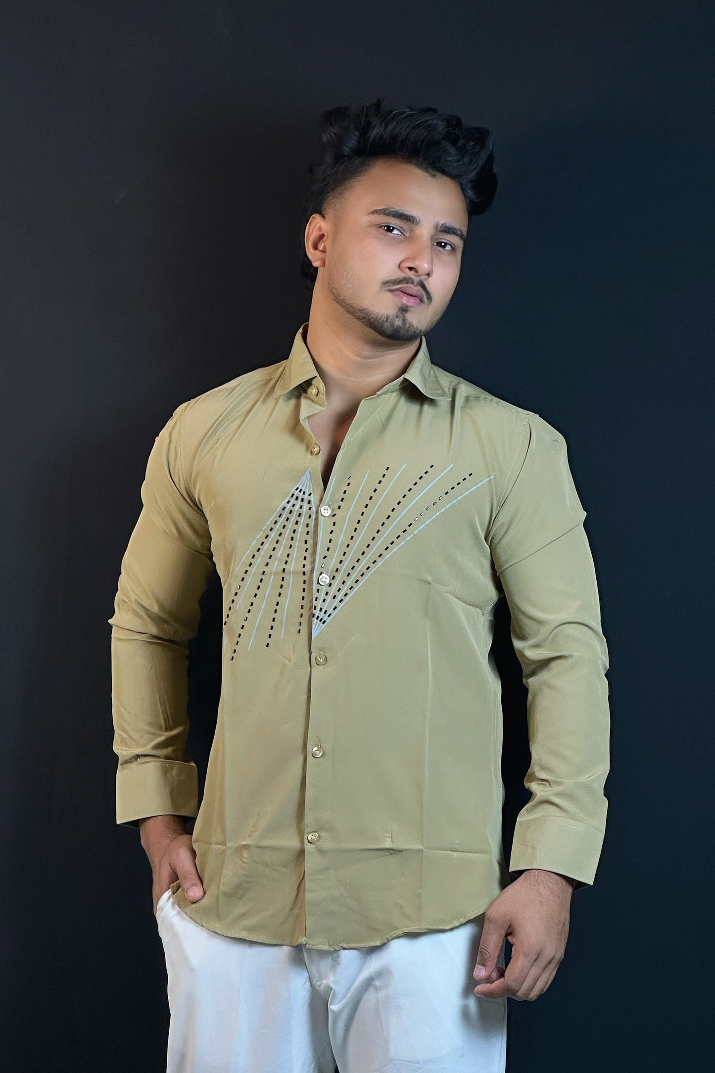 Chinese Khaki Beige Stone