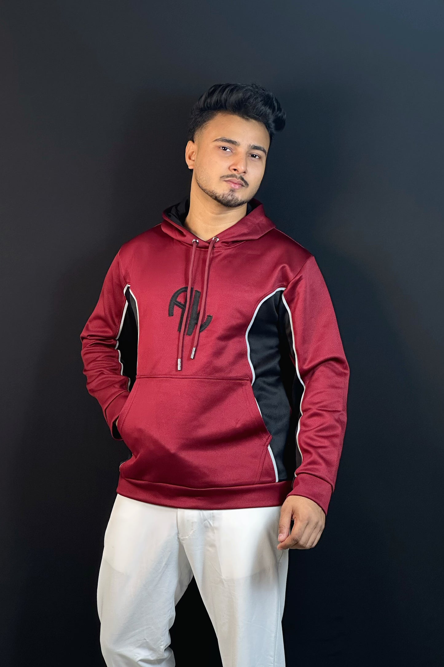 মেরুন কালার চায়না হুডি