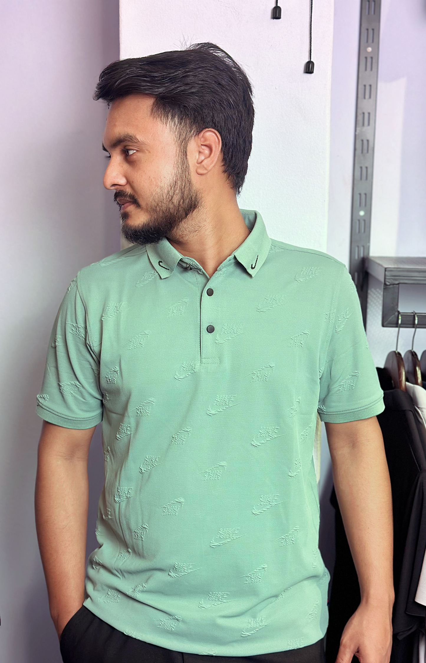 Mint Green Colour Polo T-Shirt |nike