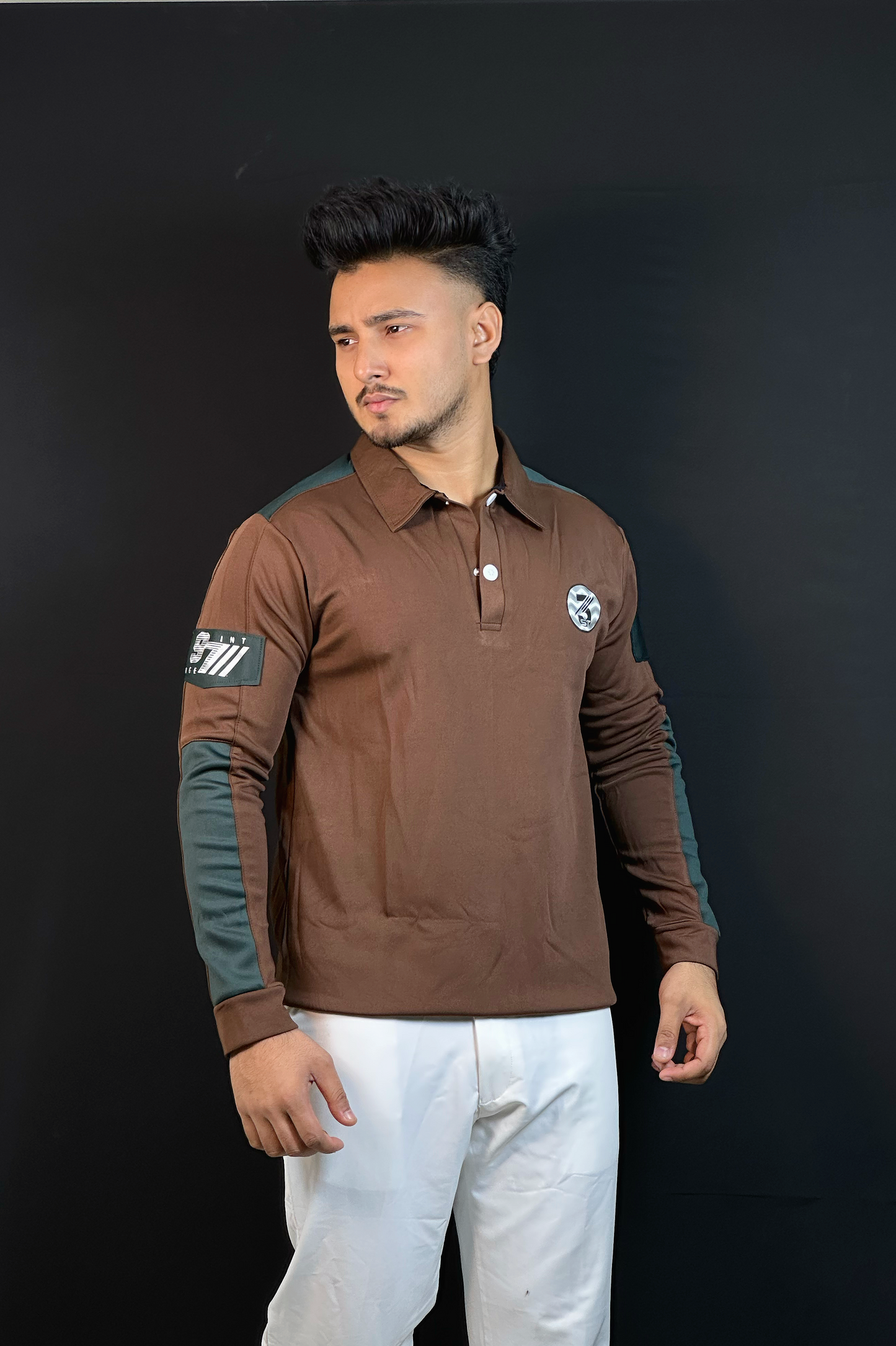 চকলেট কালার সোয়েটশার্ট-3