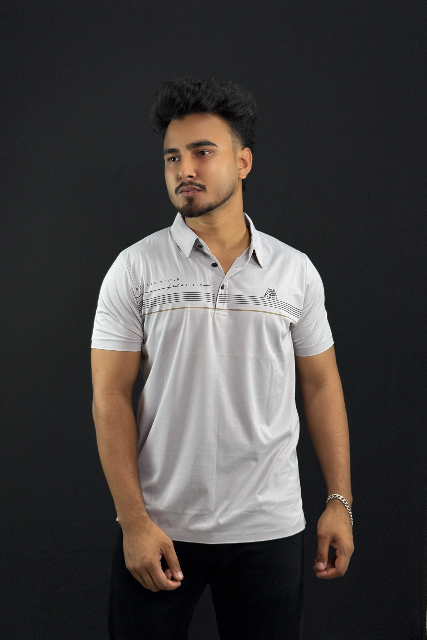Lavender Colour Polo T-Shirt |Evans