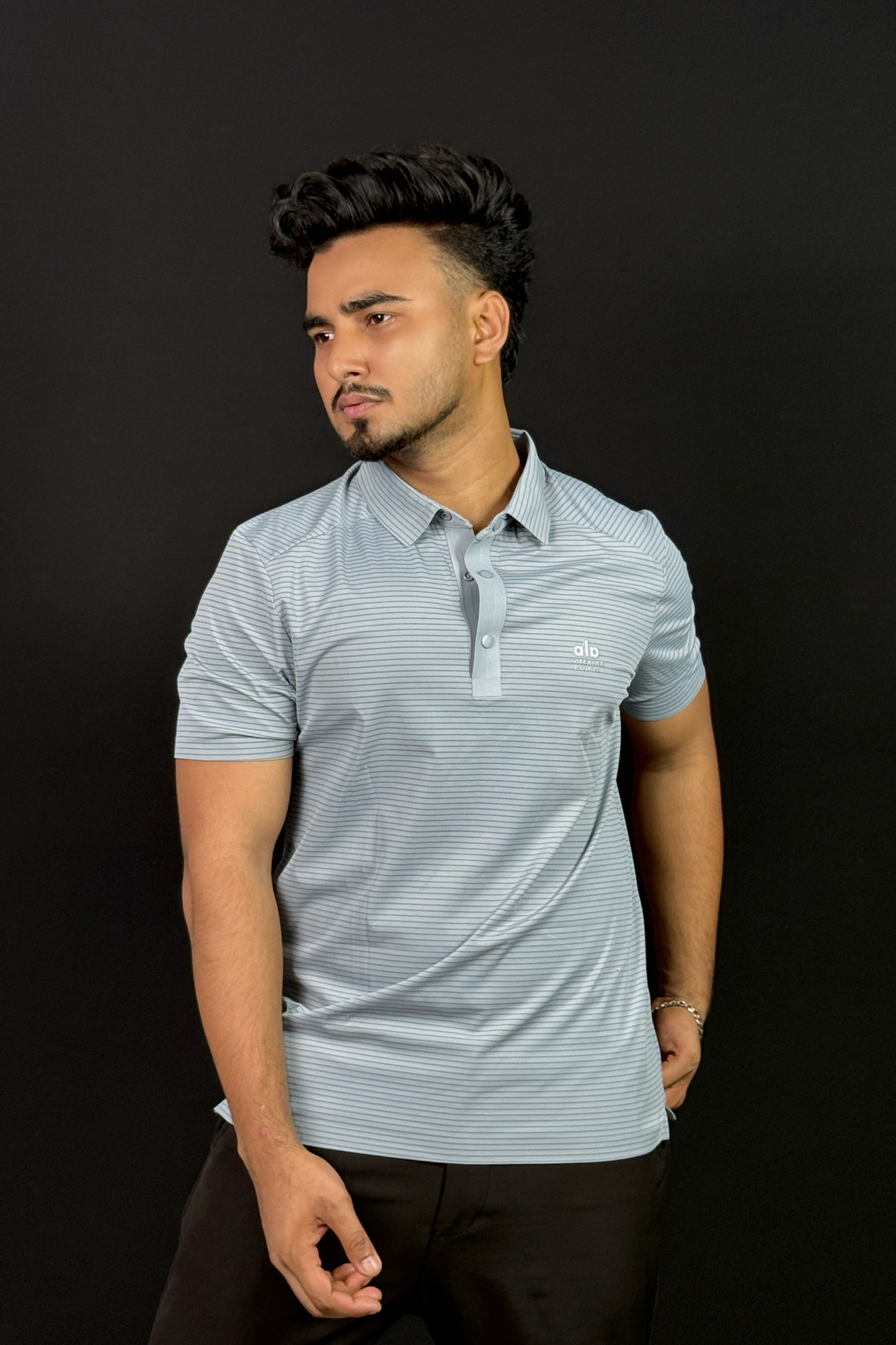 Light Blue Colour Polo T-Shirt |SV