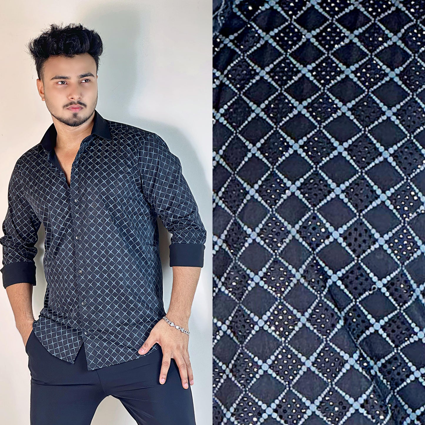 Chinese Black Diamond Shape