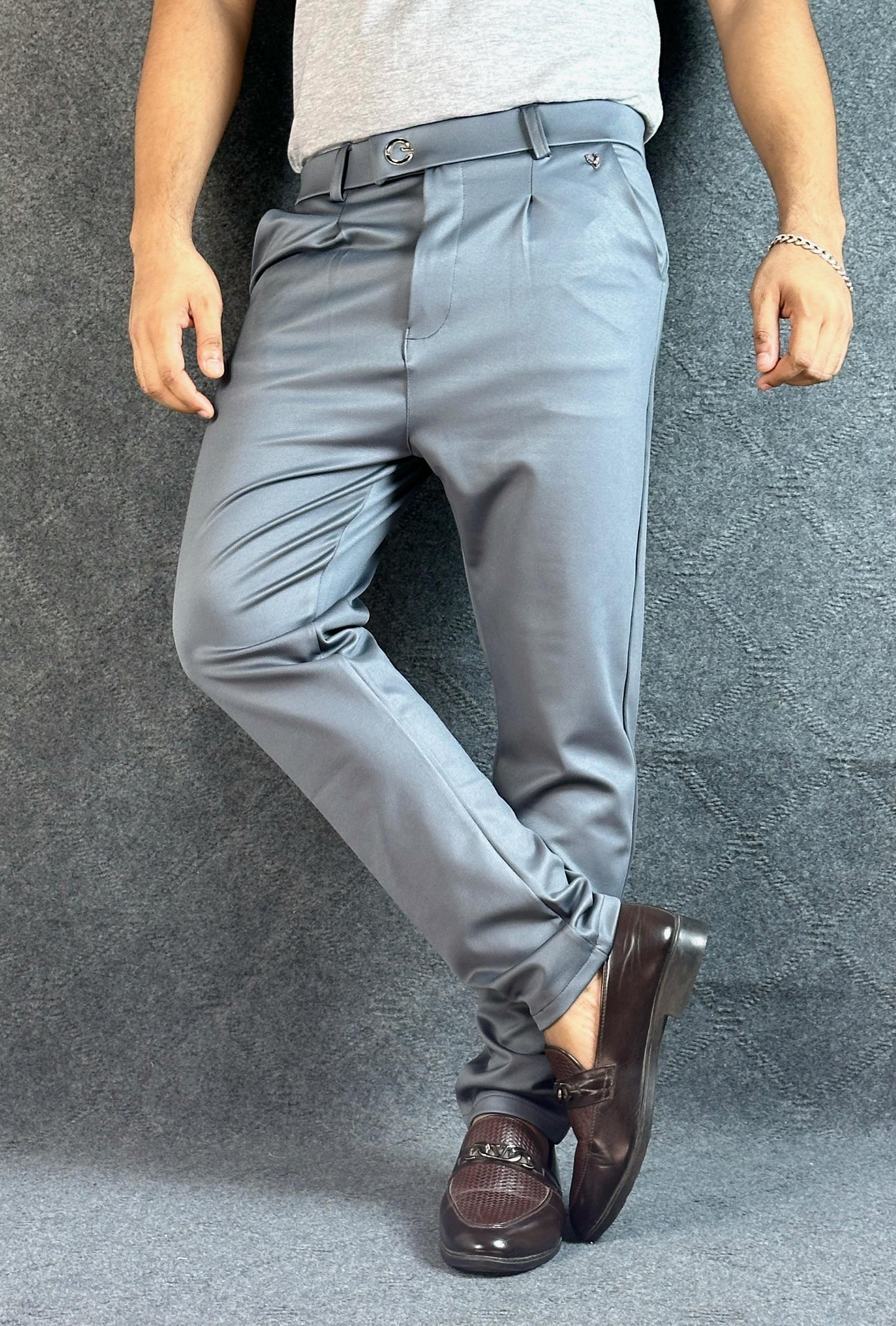 Premium Charcoal Gray Formal Pant