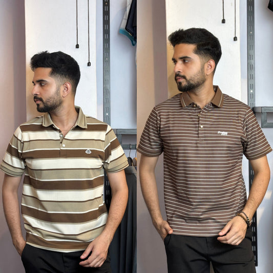 Chocolate White+Chocolate Polo T-Shirt |CPO