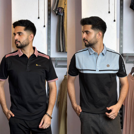 Black+Sky Black Polo T-Shirt |DCP