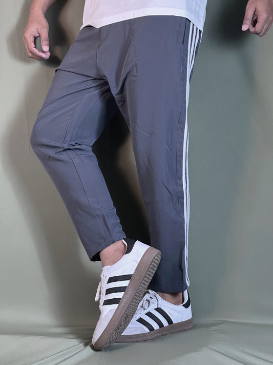 গ্রে কালার ট্রাউজার-Stripe