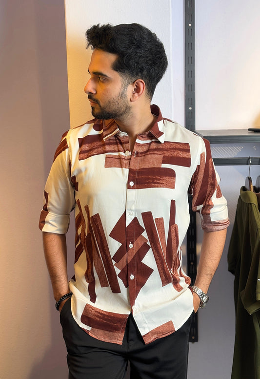 Chocolate Colour Shirt |cs