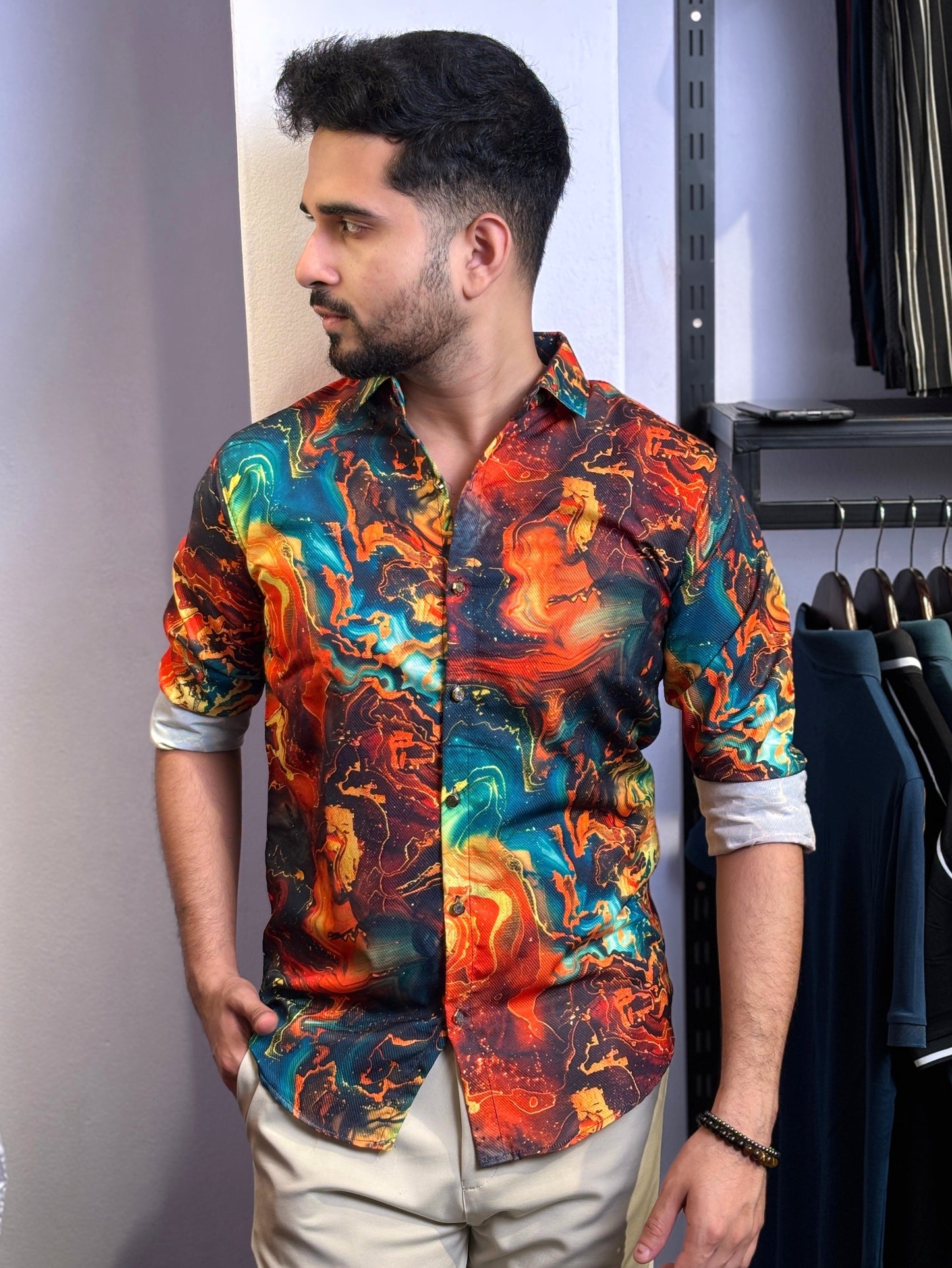 Sunburst Multicolour Shirt |SBM