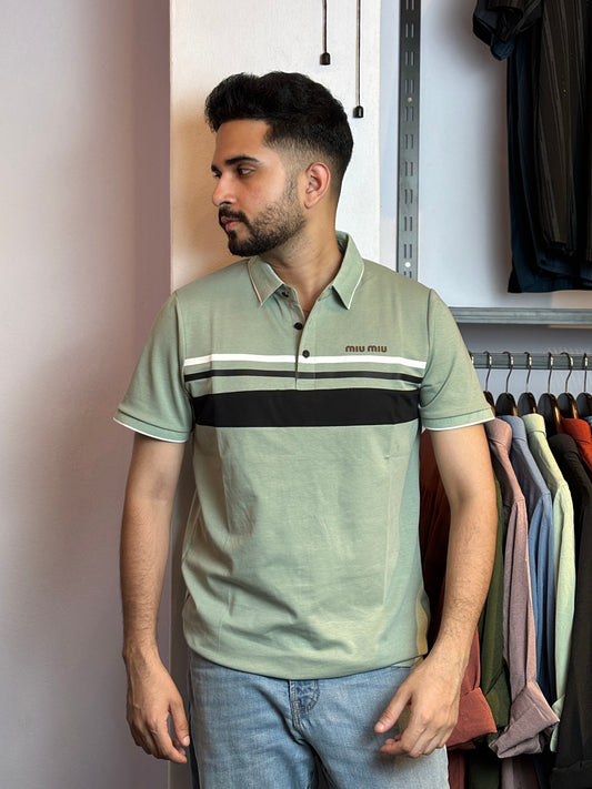 Green Polo T-Shirt |Mi