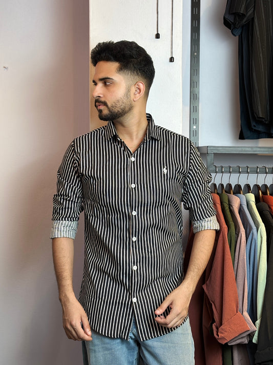 Black Old Money Shirt |RL