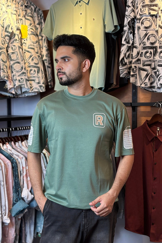 Green Colour T-Shirt |WR