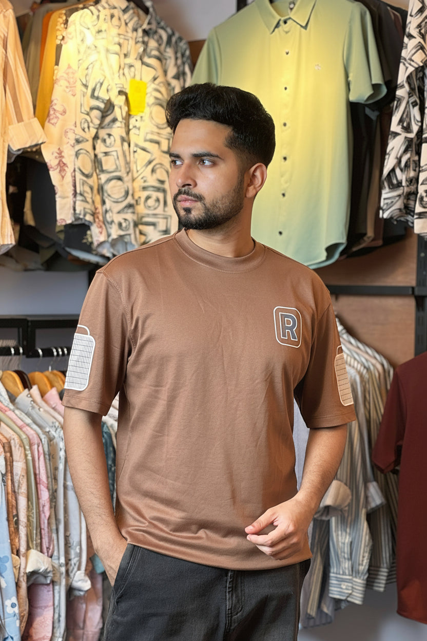 Chocolate Colour T-Shirt |WR