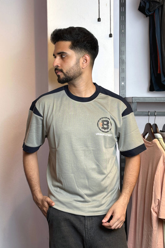 Gray Colour T-Shirt |Urban