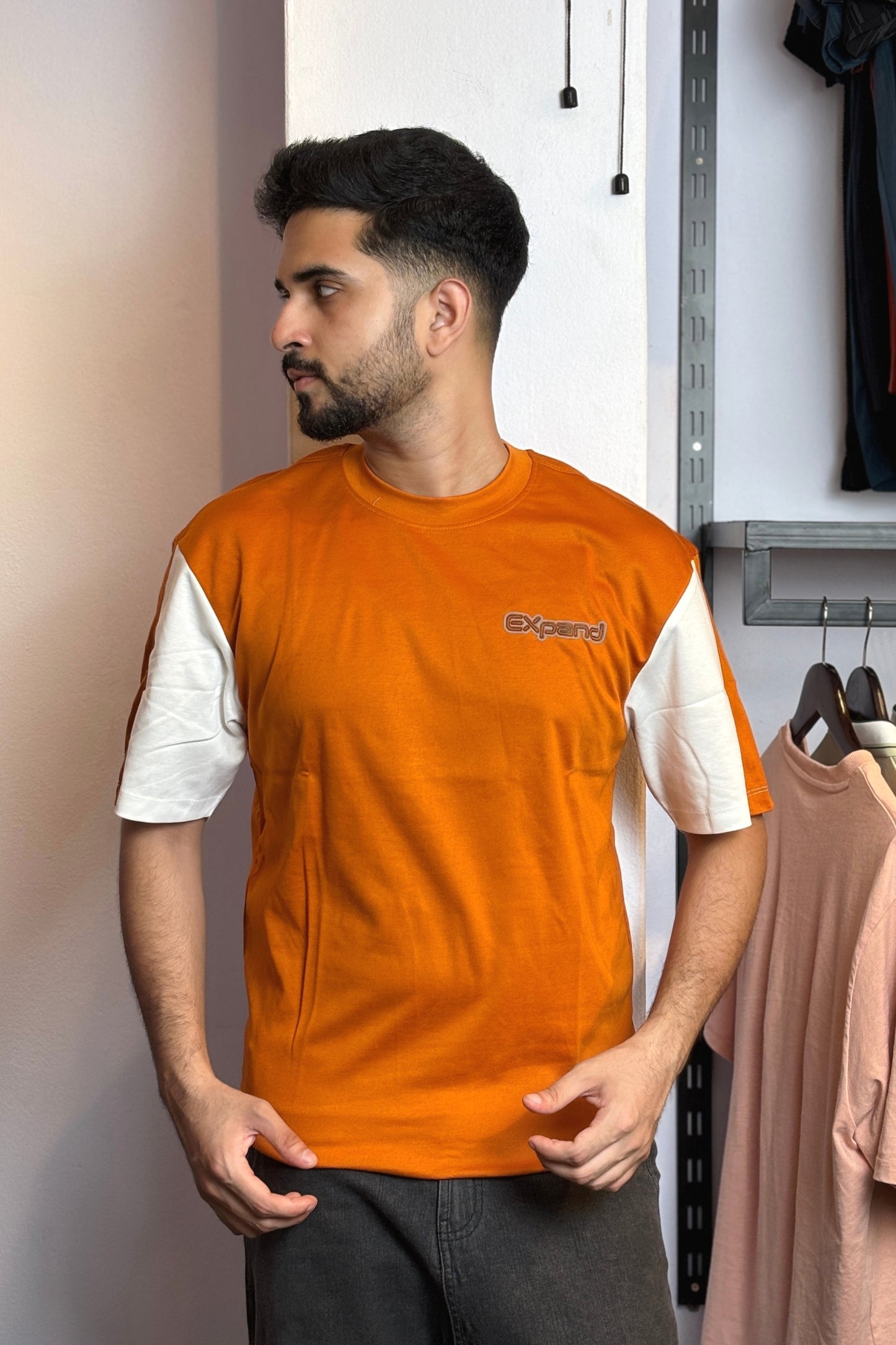 Orange Colour T-Shirt |expand