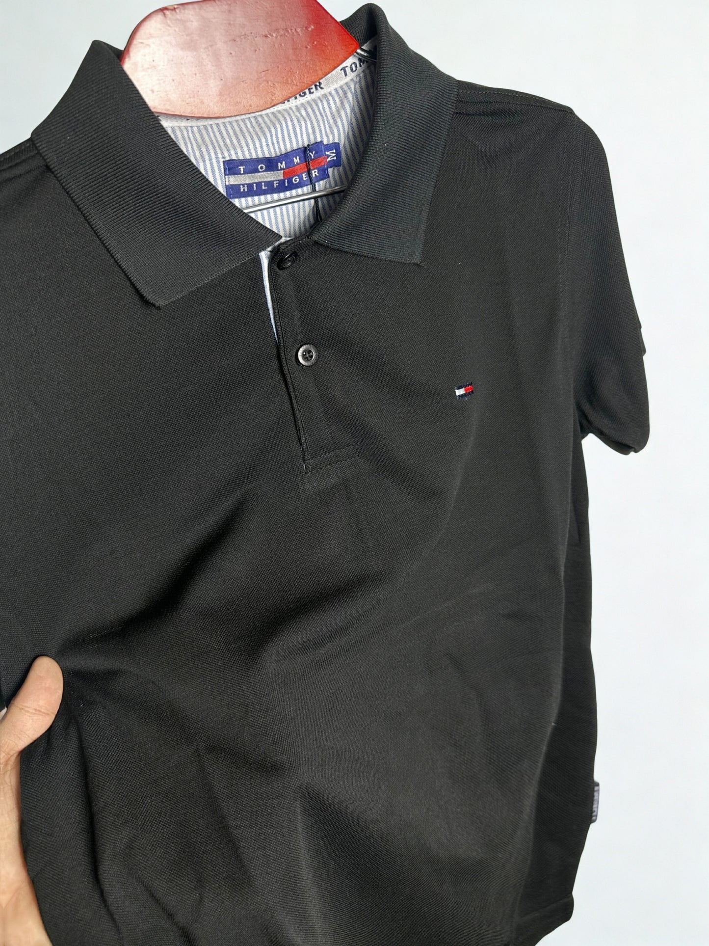 ব্ল্যাক কালার পোলো টি-শার্ট-TM