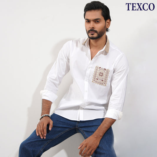 Men’s Premium 100% Cotton Shirt – Classic Fit