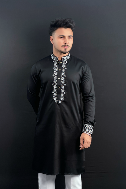 Black Premium Panjabi |WBG