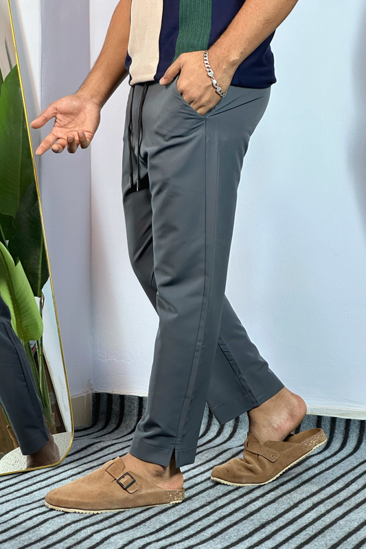 Gray Colour Lowcut Baggy