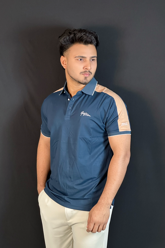 বটলগ্রিন কালার পোলো টি-শার্ট-GAV