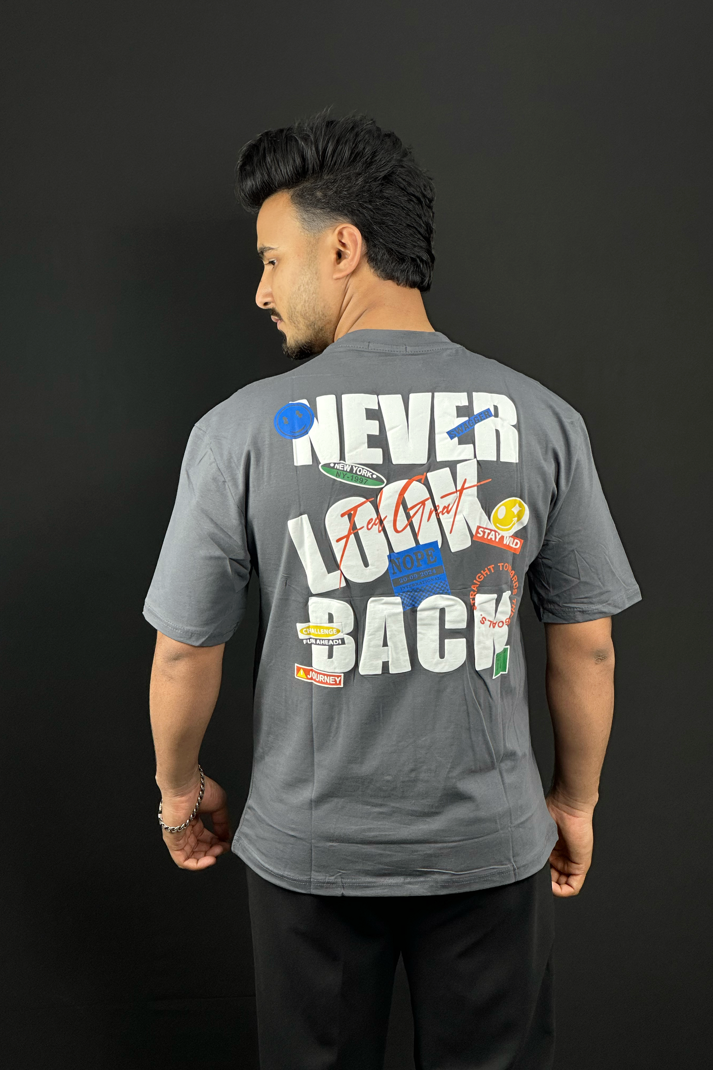 Gray Colour T-Shirt |FG