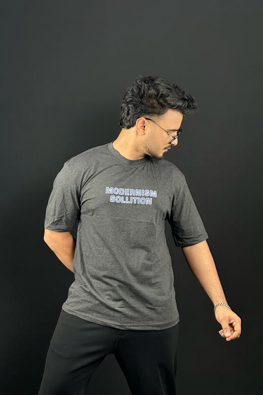 Charcoal Colour T-Shirt |Code