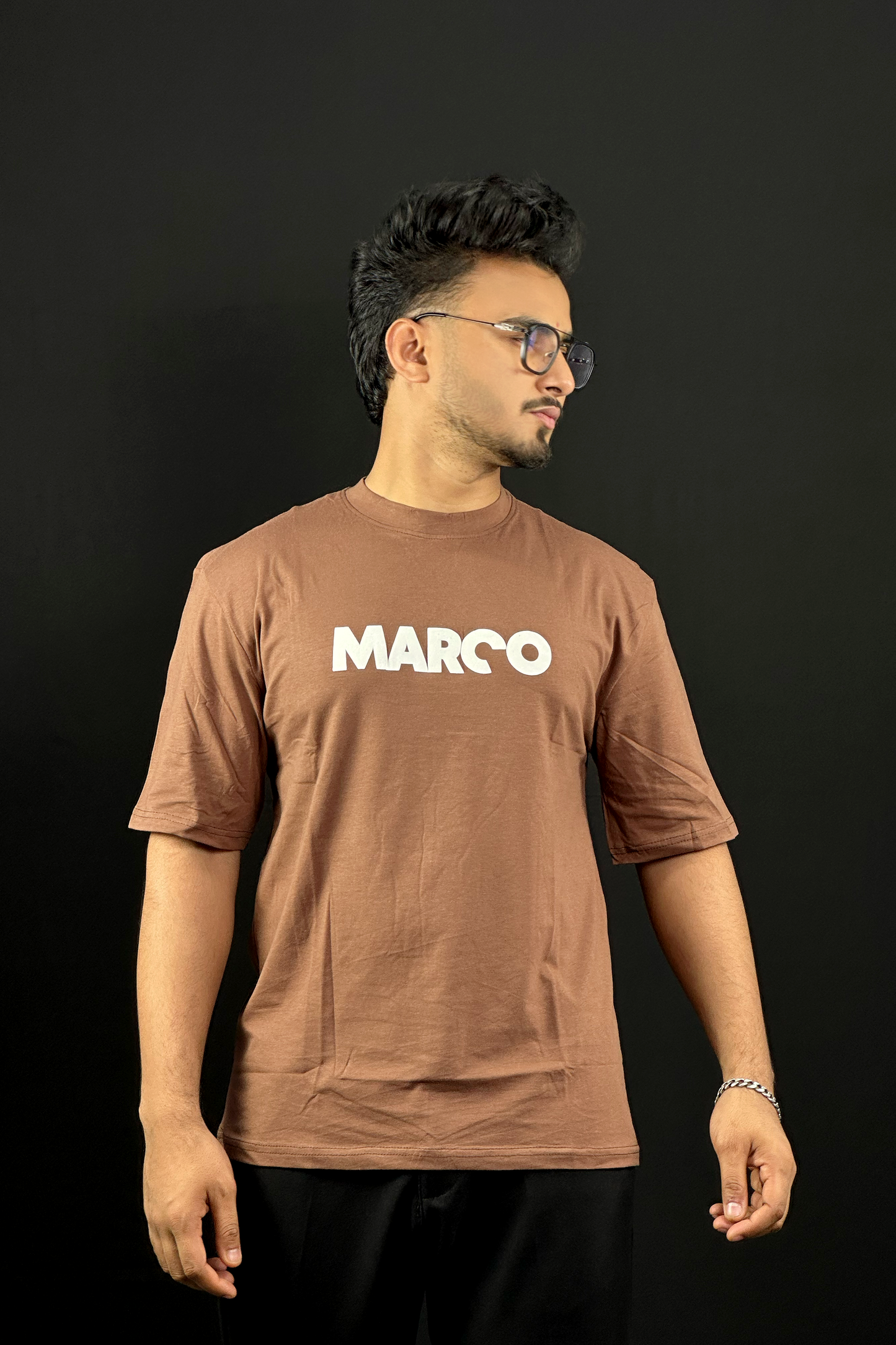 Chocolate Colour T-Shirt |Marco