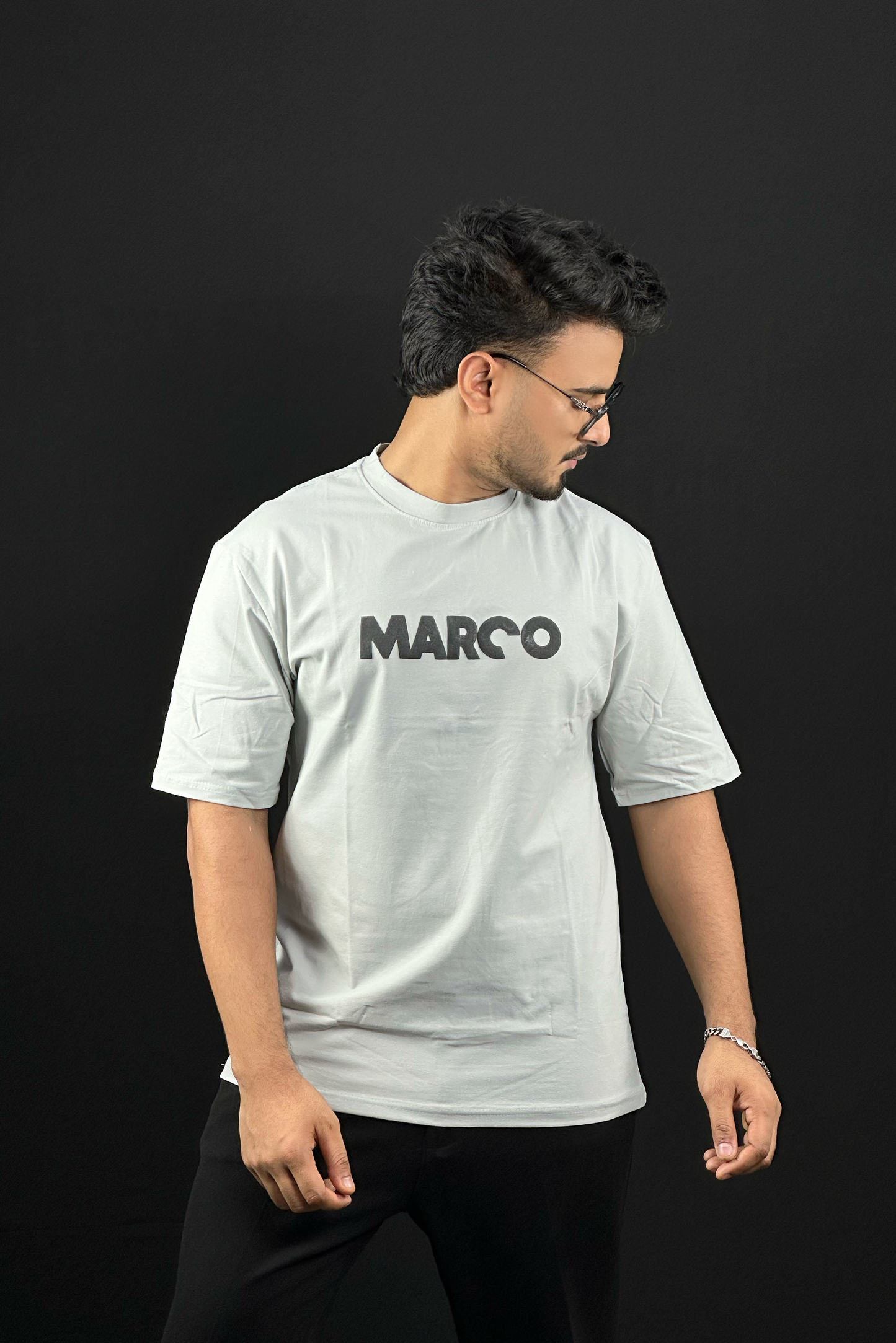 Off White Colour T-Shirt |Marco