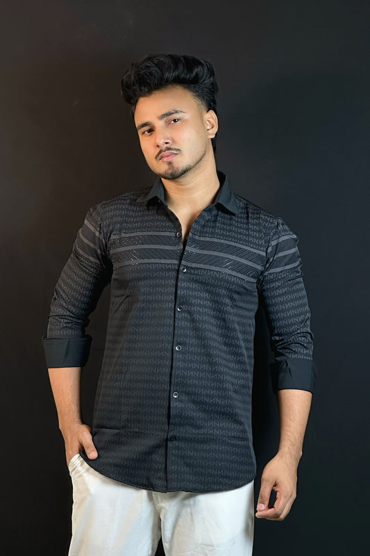 Chinese “N” Shape Black Stone