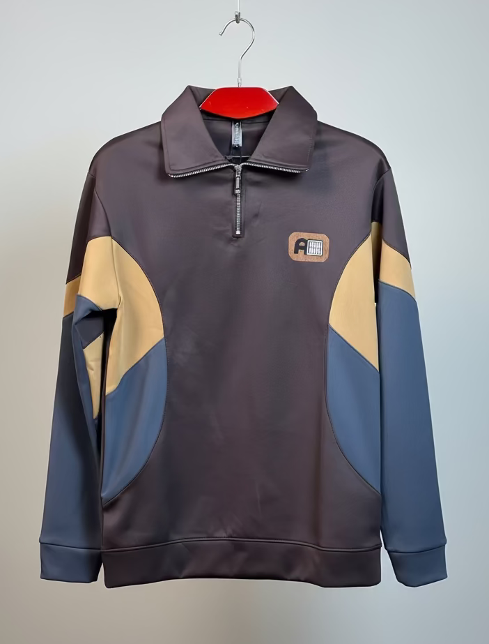 ওয়াইন কালার সোয়েটশার্ট-CONTRAST