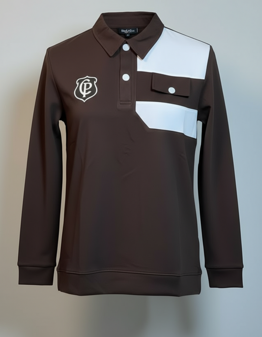 কফি কালার সোয়েটশার্ট-CP