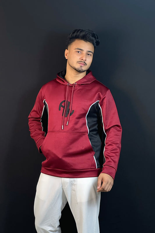 মেরুন  কালার চায়না হুডি