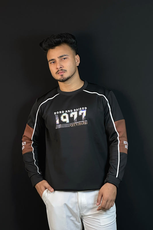 কালো কালার সোয়েটশার্ট-1977