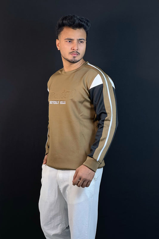 ডার্ক ব্রাউন কালার সোয়েটশার্ট-HIIL
