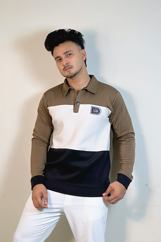 ব্রাউন কালার সোয়েটশার্ট-D