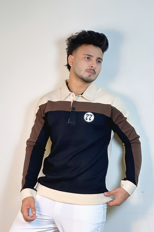 ক্রিমকালো কালার সোয়েটশার্ট -77