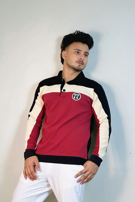 মেরুন কালার সোয়েটশার্ট-77
