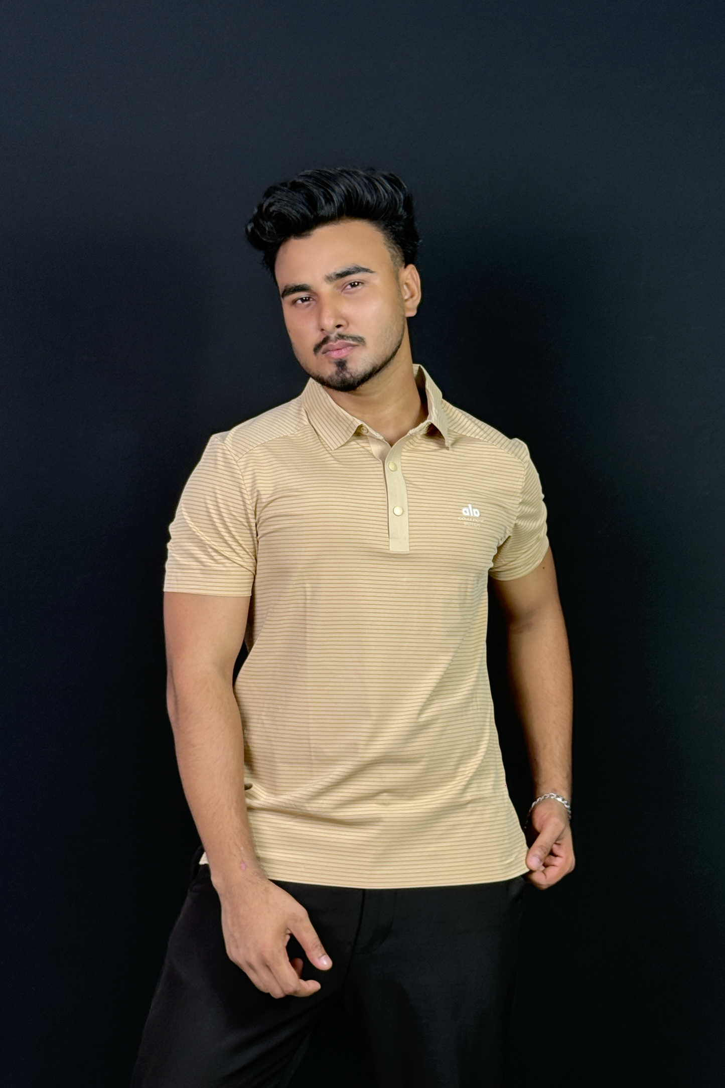 Camel Colour Polo T-Shirt |SV