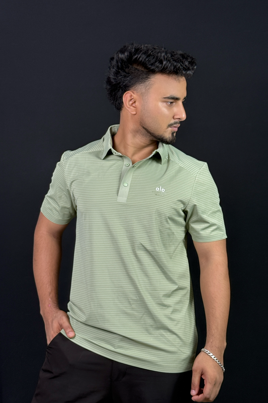 Green Colour Polo T-Shirt |SV