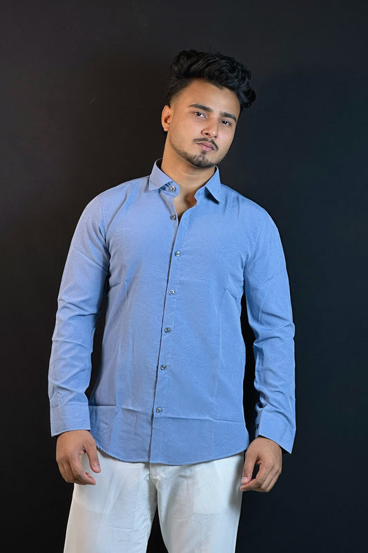Sky Colour China Formal Shirt |VM