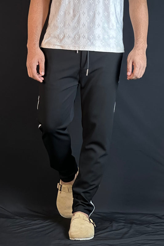 ব্ল্যাক কালার চায়না জগার্স-ADIDAS